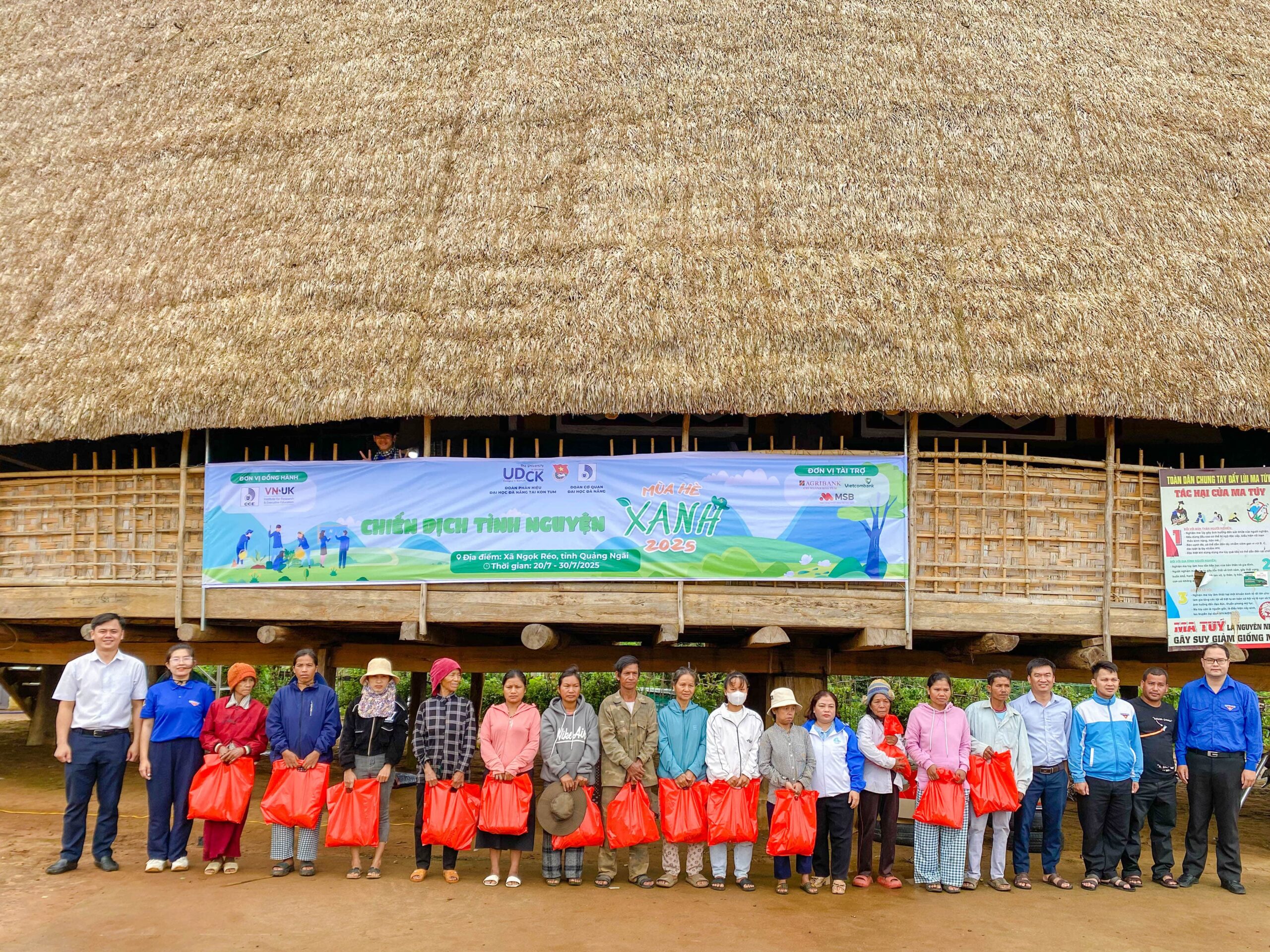 Mùa Hè Xanh 2025 | Hành trình ý nghĩa – Dấu ấn rực rỡ tại xã Ngọk Réo (Quảng Ngãi)